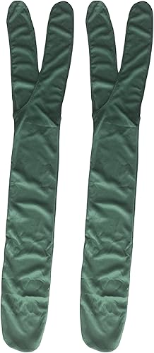 Miniatura 7 de Majestic Ally Bolsa de cola de licra para caballos, para mantener la cola limpia y protegida, juego de 2 unidades (verde cazador)