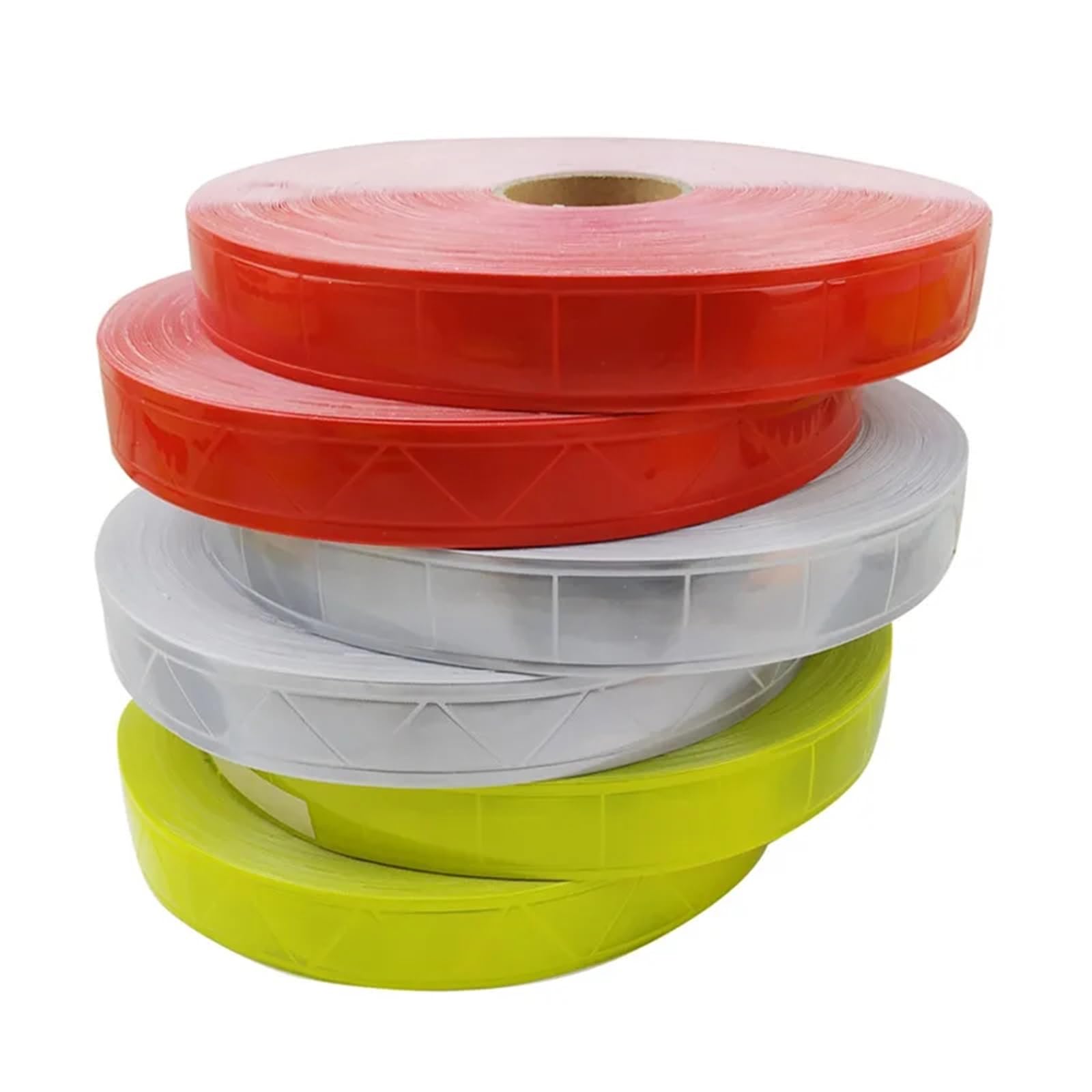 Cinta reflectante para ropa, cinta de advertencia de PVC para seguridad, elástica, 2,5 cm x 3 m