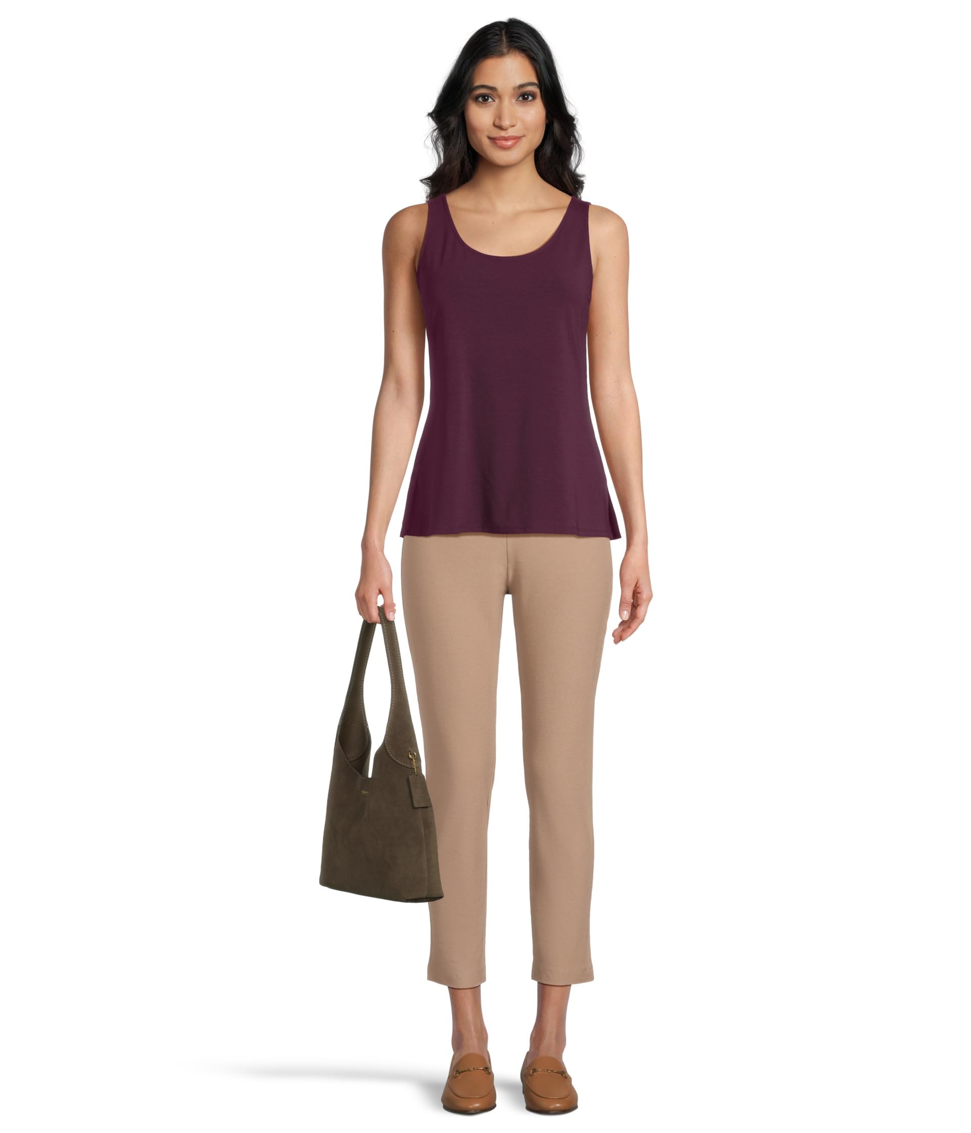 Coach Brooklyn Shoulder Bag 28: Olive Suede One Size