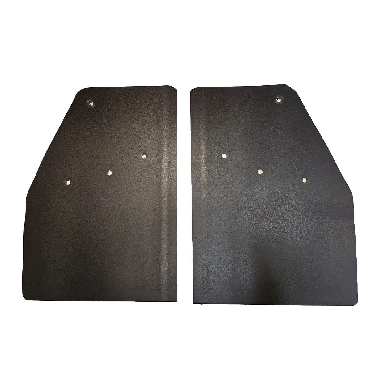 No Drill, Specific Design Rear Mud Flaps for The 2020+ GMC 2500/3500 Pickups Non-Weighted Version; 14" W x 20" H