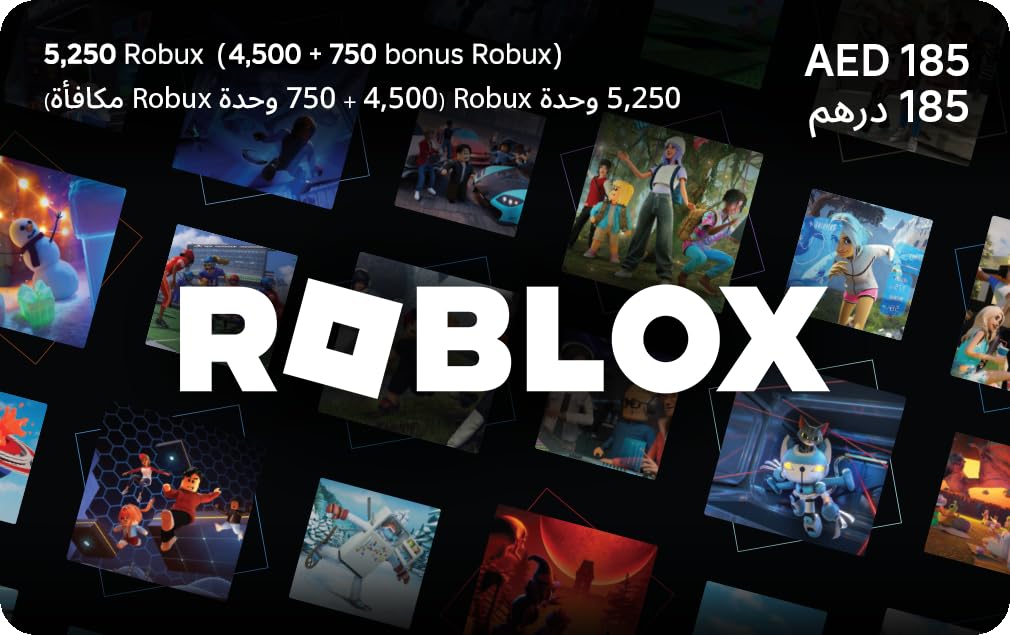 Roblox Digital Gift Code for 4500 + Extra 750 bonus Robux [Redeem Worldwide - Includes Exclusive Virtual Item] [Online Game Code] 5250 Robux