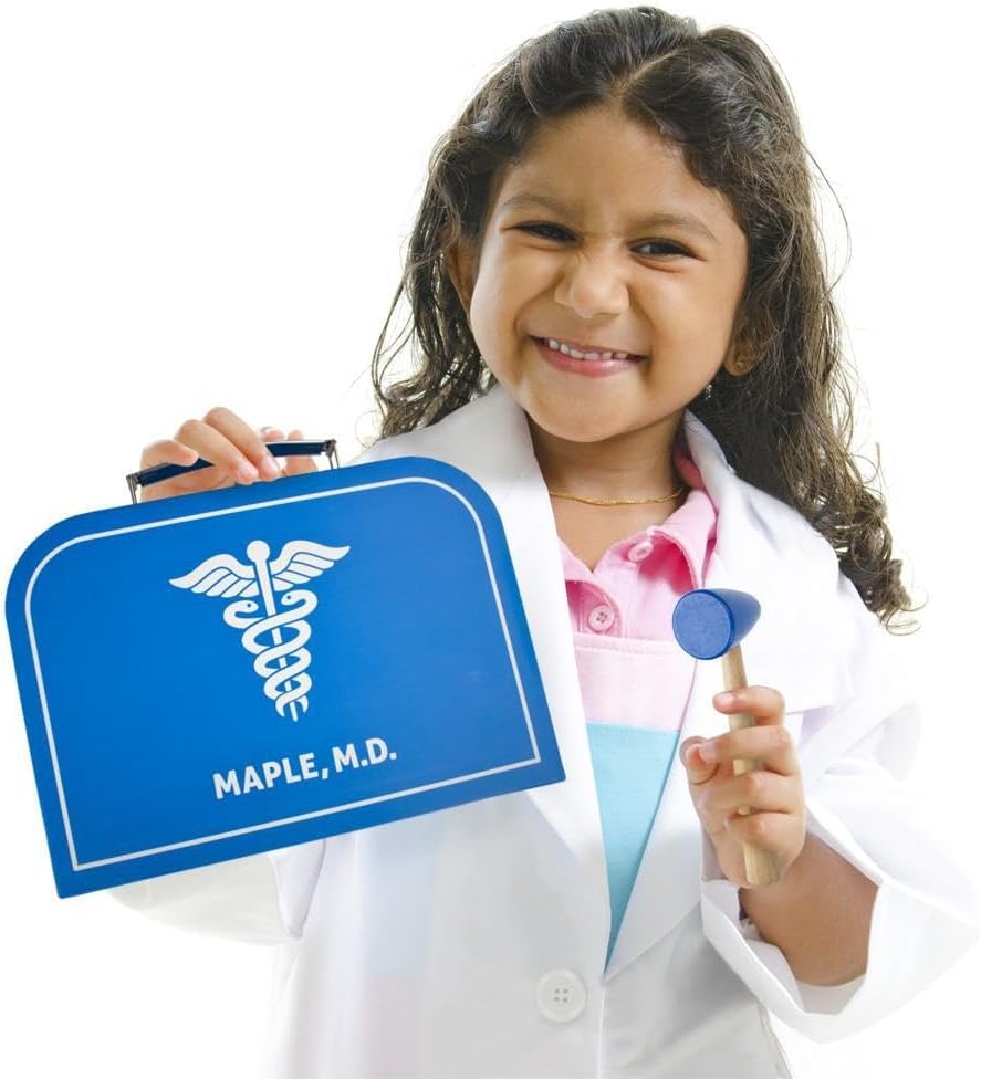 Deluxe Educational Pretend Play Doctors Medical Kit Playset - 11pc Set!