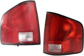 For Chevy S10 1994-2002 Pair Rear Tail Lights Driver and Passenger Side Assembly Unit GM2800124 GM2801124