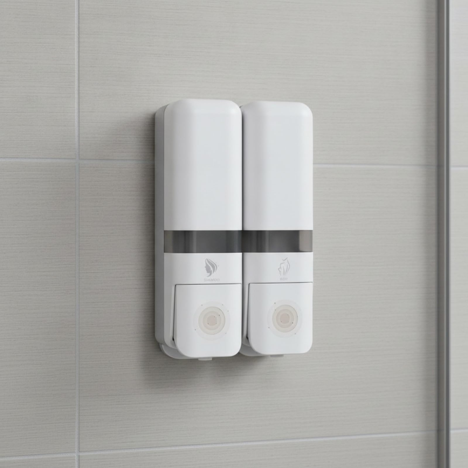 Dispenser di Sapone con Montaggio a Parete senza Dispenser di Sapone da Parete Semplice Dosatore a Pompa a per Hotel