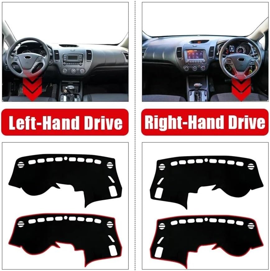車のダッシュボードカバーインテリアダッシュマットパッドダッシュ
