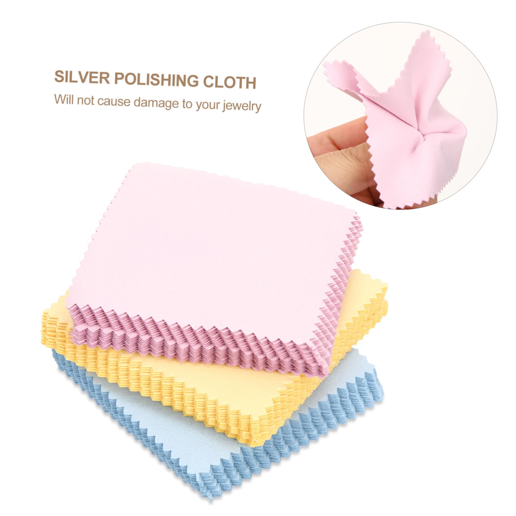 TEHAUX 240piezas Paños De Limpieza De para Gafas Pantallas y Joyería y Reutilizables Aleatorios