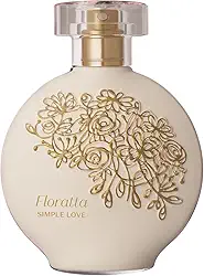O Boticário Floratta Simple Love Eau de Toilette, perfume floral de longa duração para mulheres, 75 g