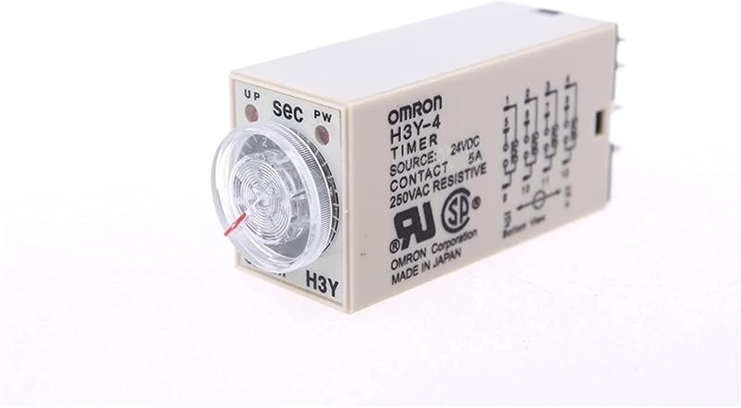 Relay 220V 5A H3Y-4 H3Y Delay Timer Time 0-10 Second