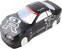 Vista 1 de Manrock 1/10 Escala RC Pintado Drift Racing Touring Onroad Carrocería Coche Shell GTR Negro