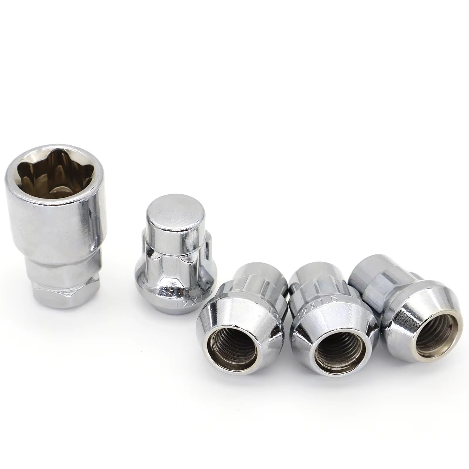 Tuercas rueda bloqueo cónicas contra pérdidas de tornillos y perno rueda Seat 7