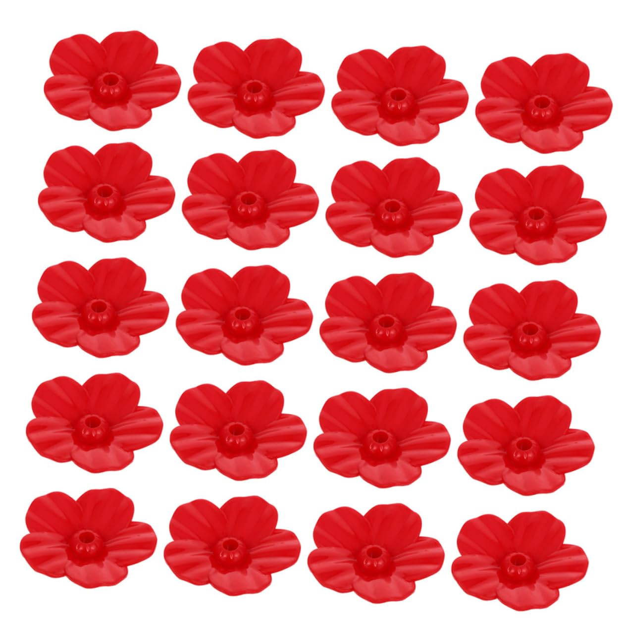 BCOATH Plastic Feeder Accessory 30pcs Flower Feeder Replacement for Hummingbird