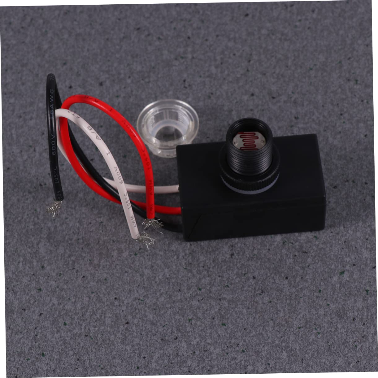 6 Pezzi Sensore di Luce con Controllo della Luce a palo cablato Fotocellula per Luce Esterna 120 V Sensore Fotocellula Dawn Automatic
