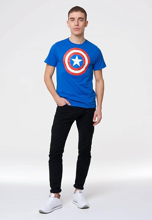 Logoshirt T-Shirt Marvel - Captain America - Boyfrie