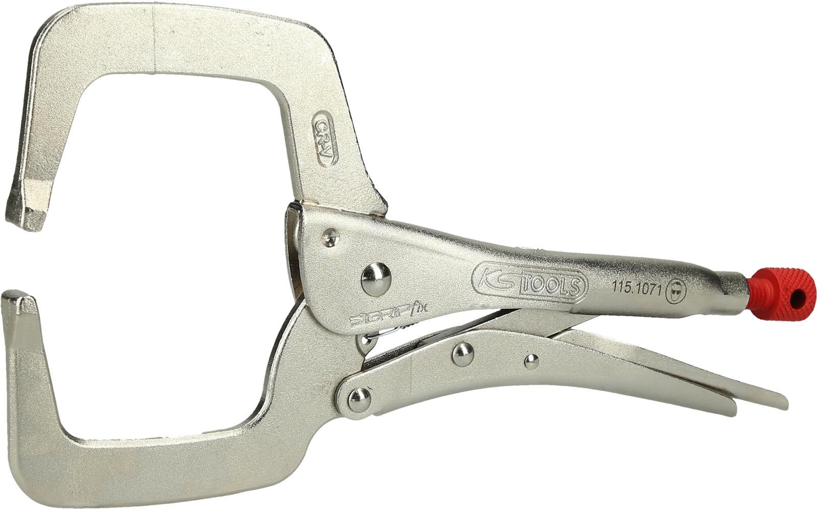 KS-Tools 115.1071-E Schweiß-Klammer-Gripzange,285m