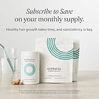 Vista 7 de Nutrafol Women's Balance Hair Growth Supplements, for Ages 45+, Clinically Proven for Visibly Thicker Hair and Scalp Coverage, Dermatologist