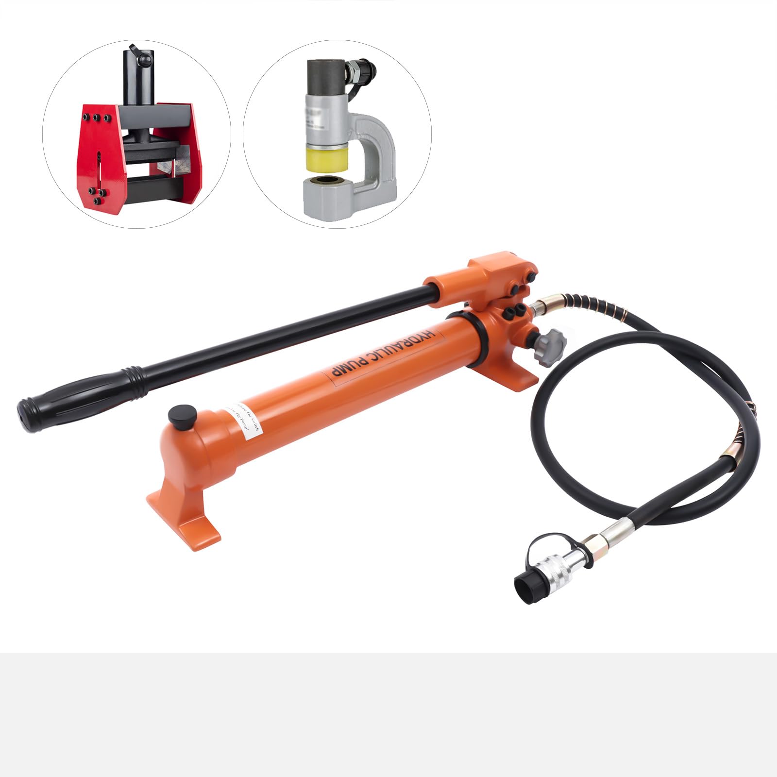 Hydraulic Hand Pump Manual Ram Pump Power Pump for Hydraulic Tools,Geeignet für Windkraft,Wasserkraft,Kernkraft,Anwendungen in der chemischen Industrie,Ventile,Metallurgie und andere Industrien.