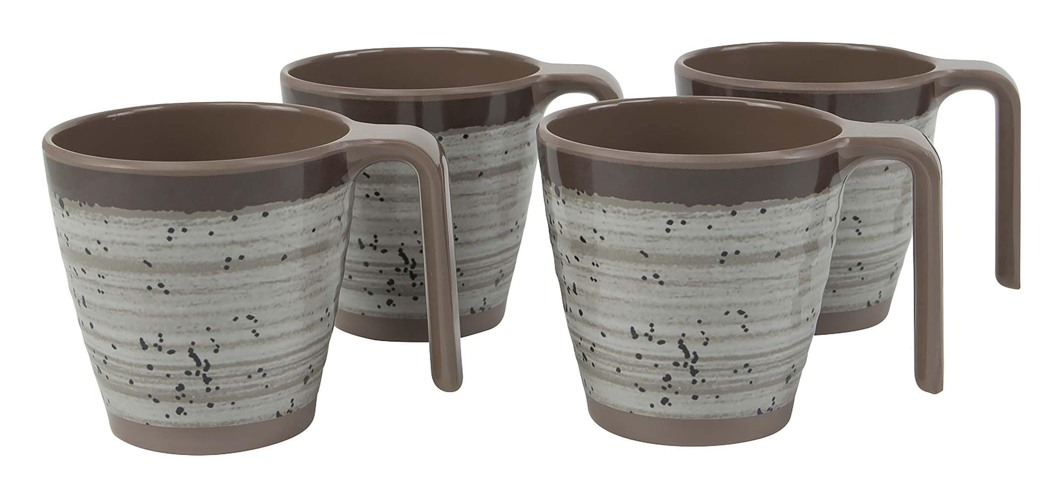 BC Taza Halo M 4pcs melamina Beige, Multicolor - Image 3