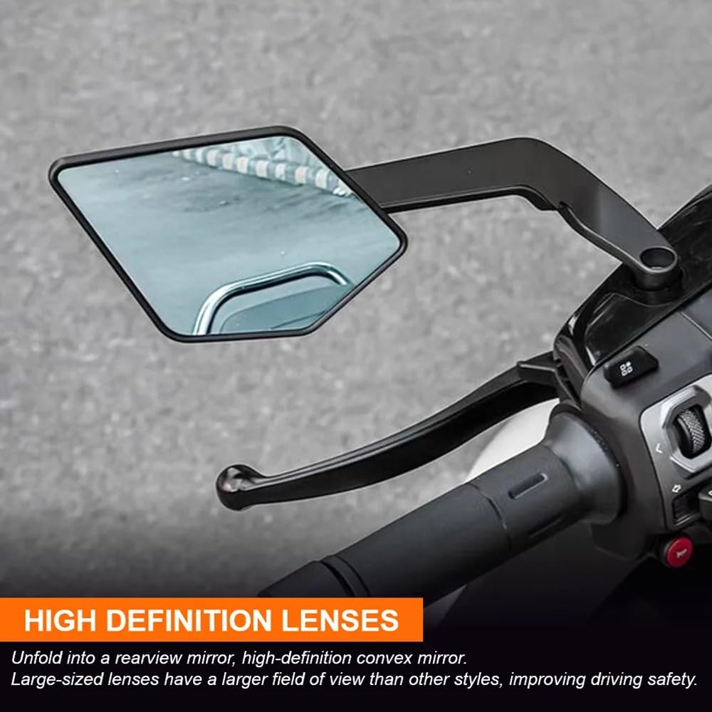 Moto Lusterko końcówkowe kierownicy Motocyklowa k Pasuje Do Duke 790 890 125 200 Lusterko Boczne Motocykla Lusterka Wsteczne