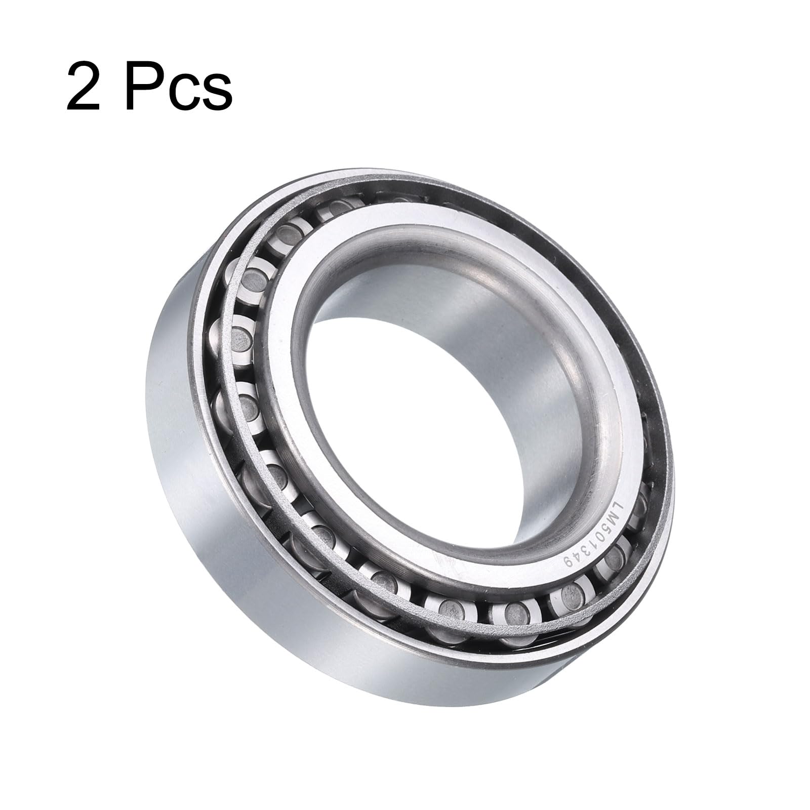 QUARKZMAN 2 Stück Lm501349/Lm501310 Kegelrollenlager Kegel und Schale 1.625" Bohrung x 2.891" AD x 0.77" Dick Chrom Stahl Kegellager Set ABEC-3