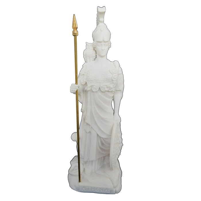 Buy Athena Statue Ancient Greek Goddess of Wisdom and Strategy Active