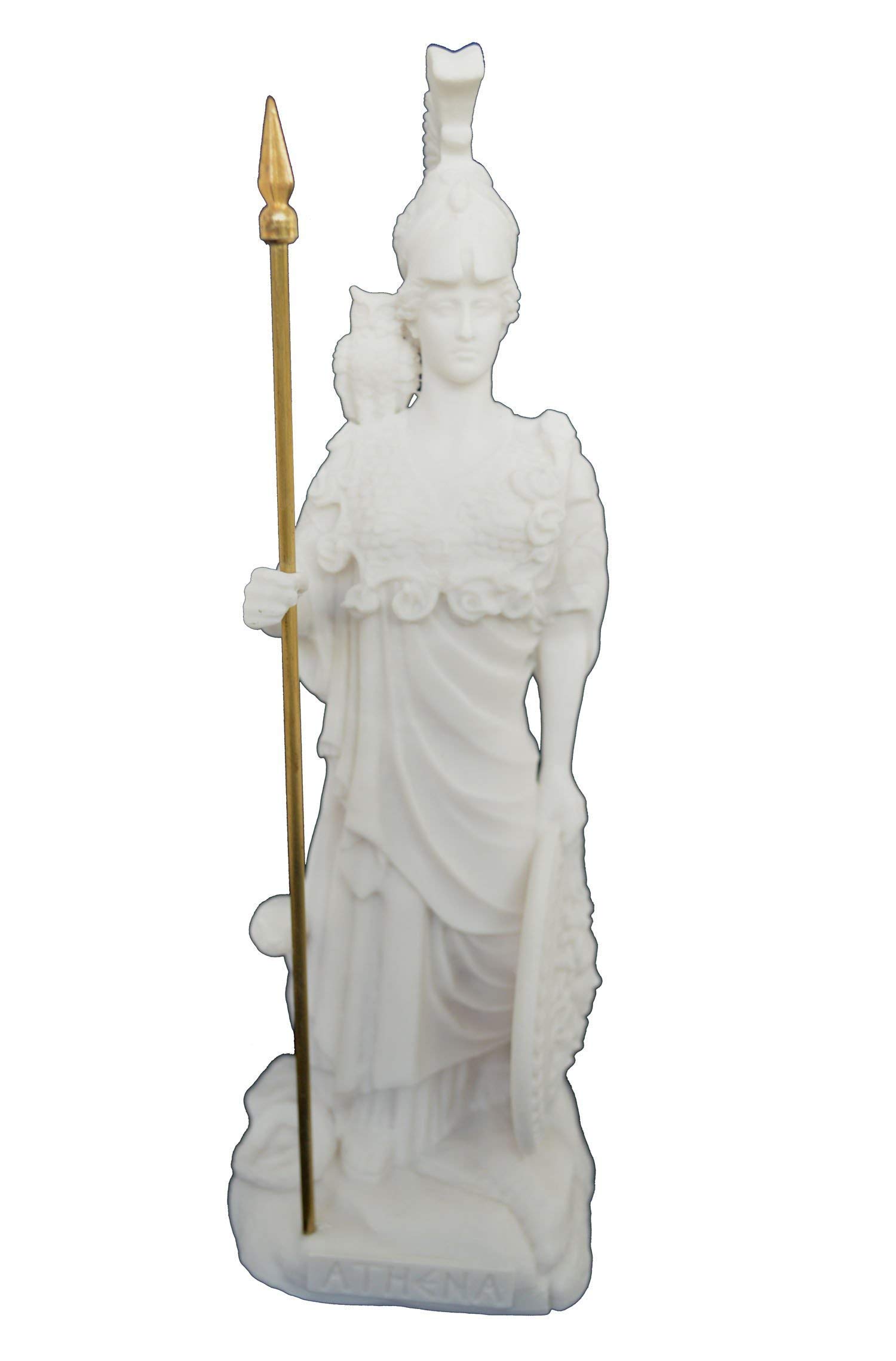 Buy Athena Statue Ancient Greek Goddess of Wisdom and Strategy Active Sculpture Online at