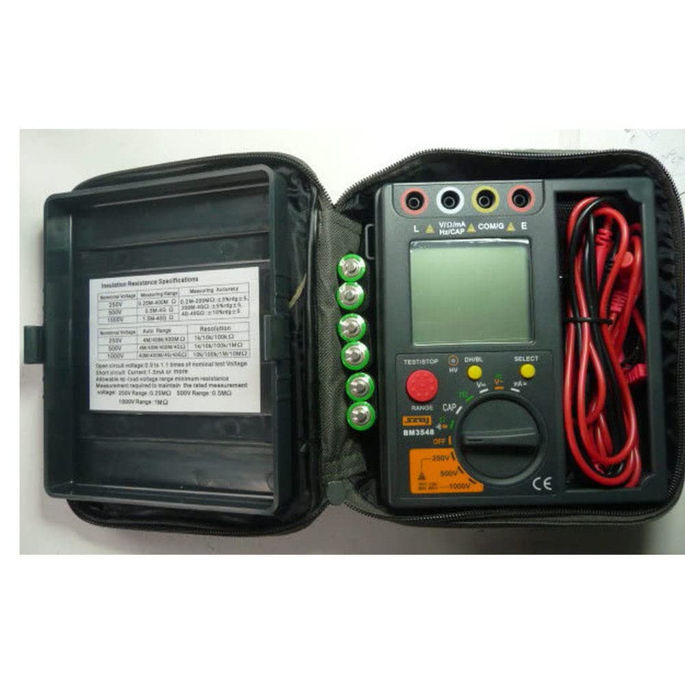 2 in 1 SZBJ BM3548 Digital Insulation Resistance Tester & 3 3/4 Multimeter 3999