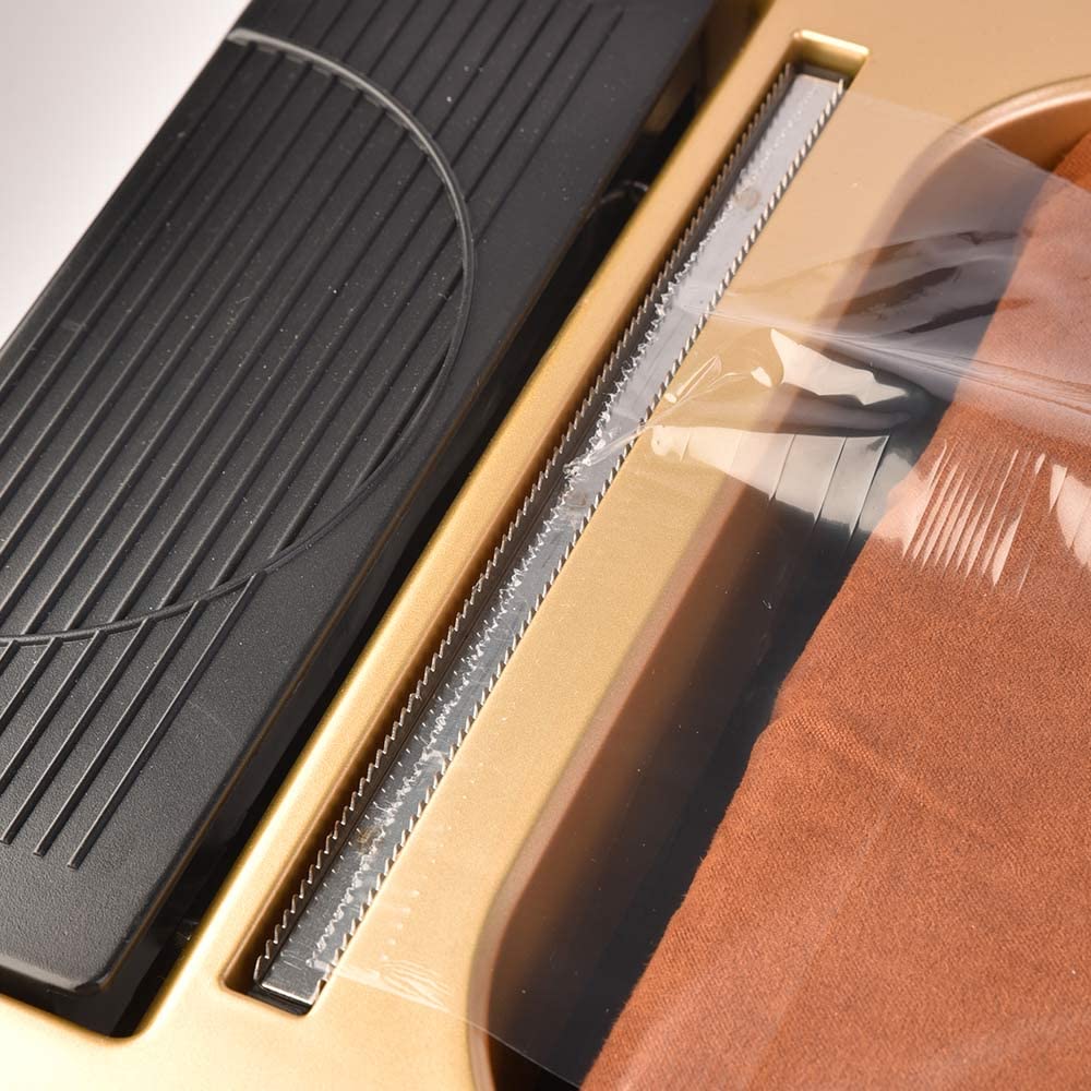 A.M.C. Amc Dispenser copriscarpe professionale Elegance, distributore automatico pellicola monouso 600 strappi, Oro