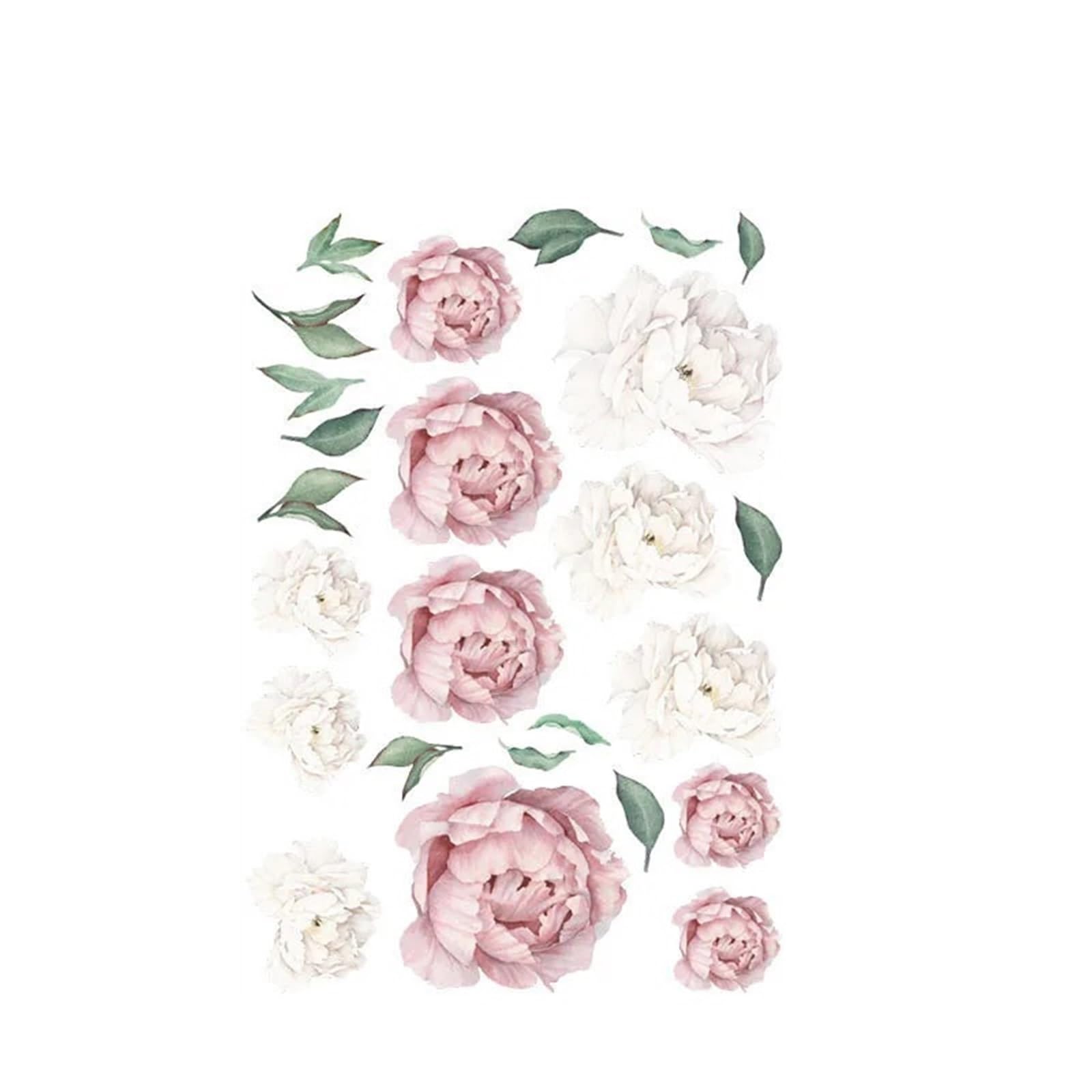 Flower Wall Stickers Flowers Rose Wall Stickers for Bedroom