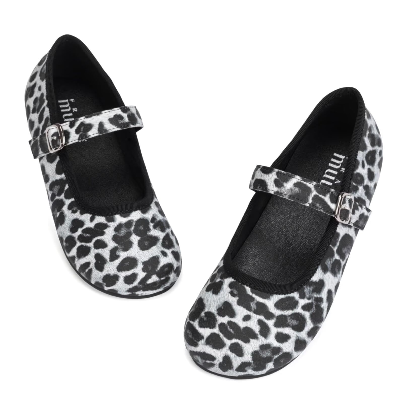 Frank Mully Damen Pumps mittlerer niedriger Absatz Fliegenge