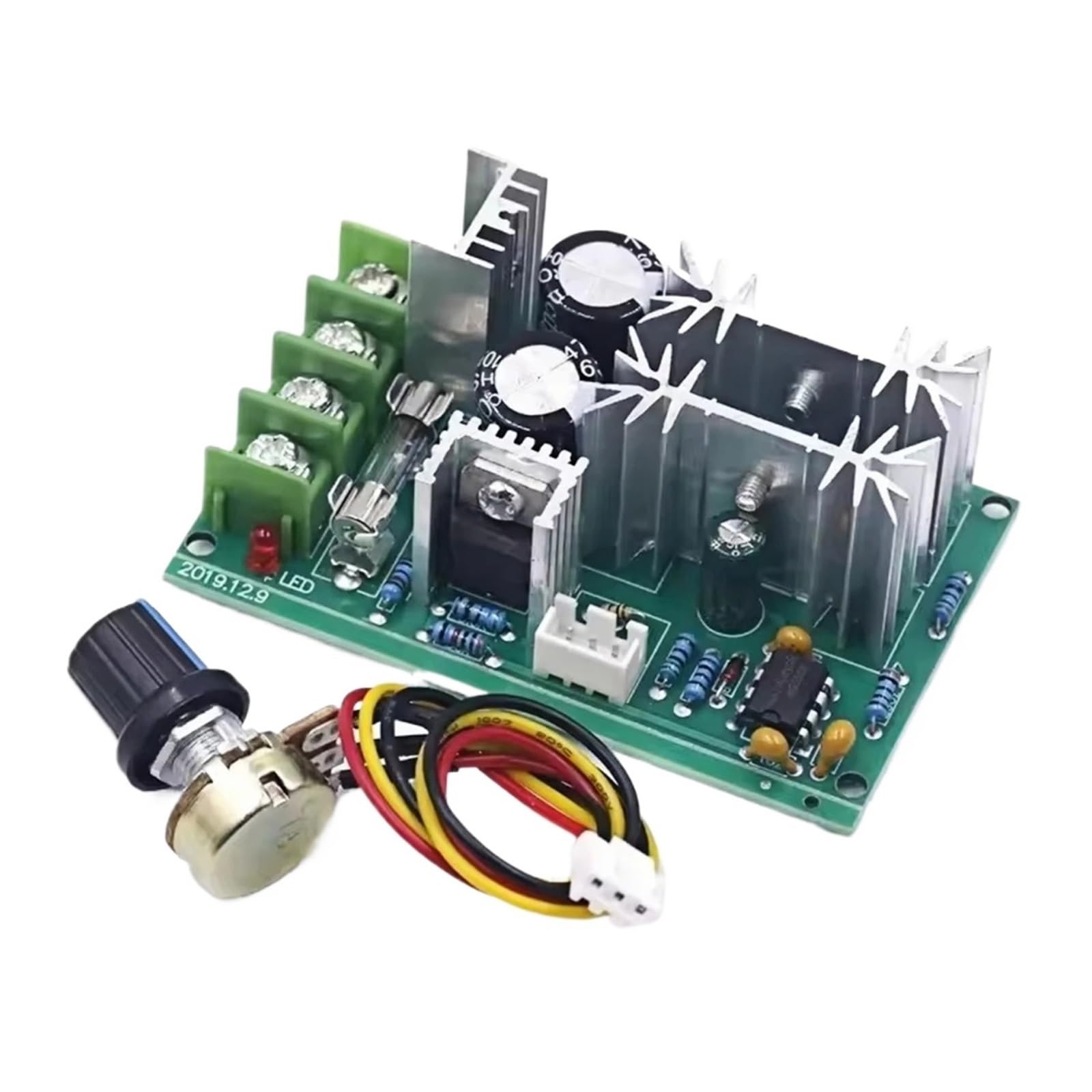Motortreiber, 5 Stücke DC10-60V DC Motor Geschwindigkeit Regler 12V 24V 36V 48V High Power Stick Modul PWM 20A Strom,Intelligente Steuerung