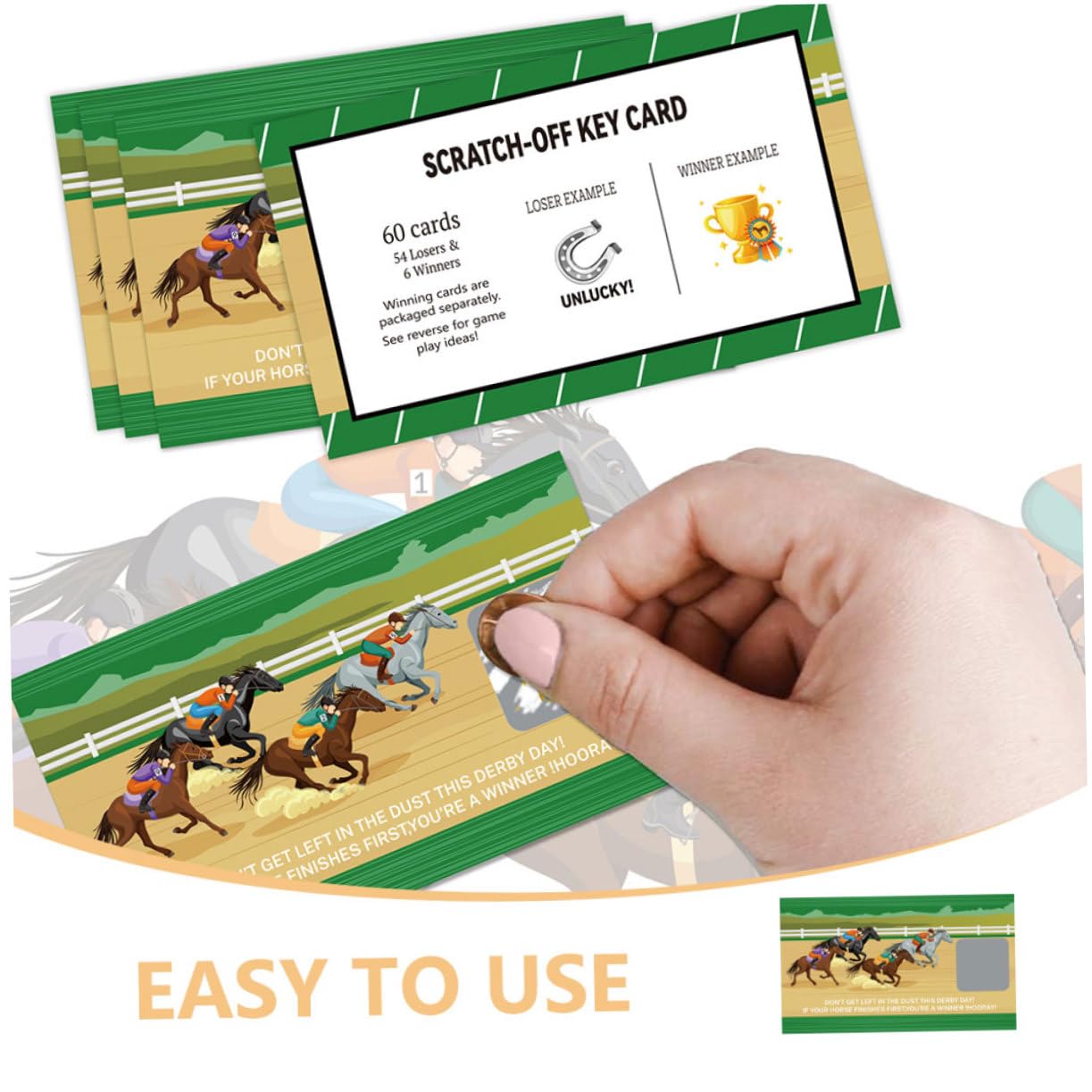 VILLCASE 5 Ensembles Cartes à Gratter Autocollant Jeu De Billets à Gratter Carte à Gratter De Dessin Animé Jeu De Grattage De Fête Cartes De Souhaits à Gratter Papier