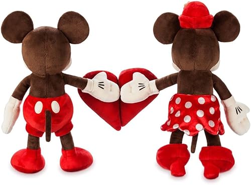 Miniatura 3 de Disney Peluche de Mickey y Minnie Mouse – Día de San Valentín 2022 – 8 pulgadas