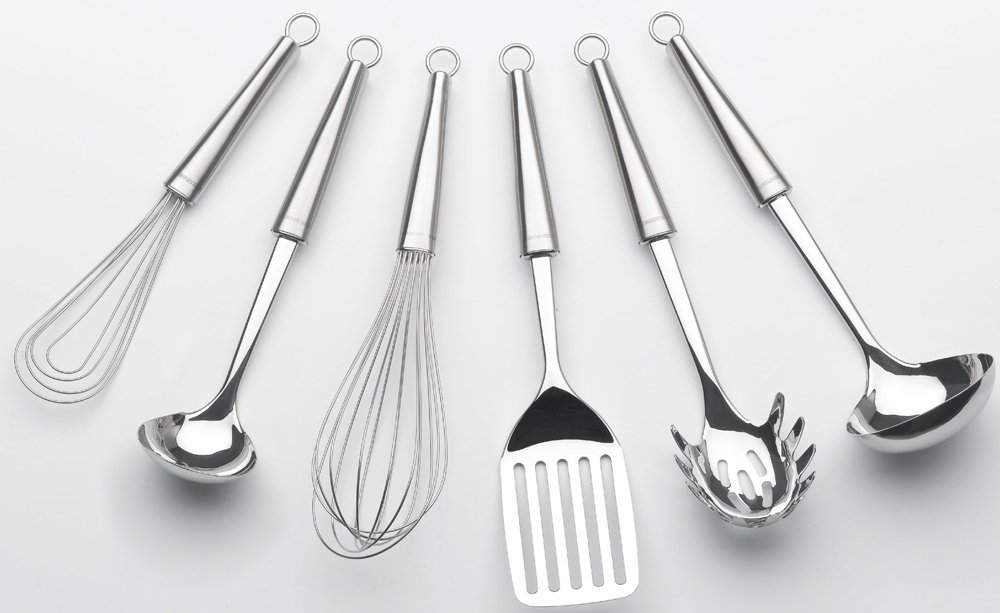 Amazon｜ラゴスティーナ キッチンツール ステンレス製 専用ラック付き