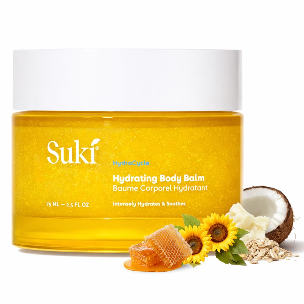 Suki Skincare Ultra-Protect Body Balm - with Cocoa Butter, Coconut Oil, Beeswax, & Shea Butter, 60 ml