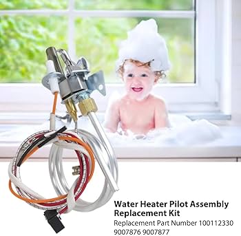 Zafina-UP Water Heater Pilot Assembly Nat Gas Thermopile Assembly