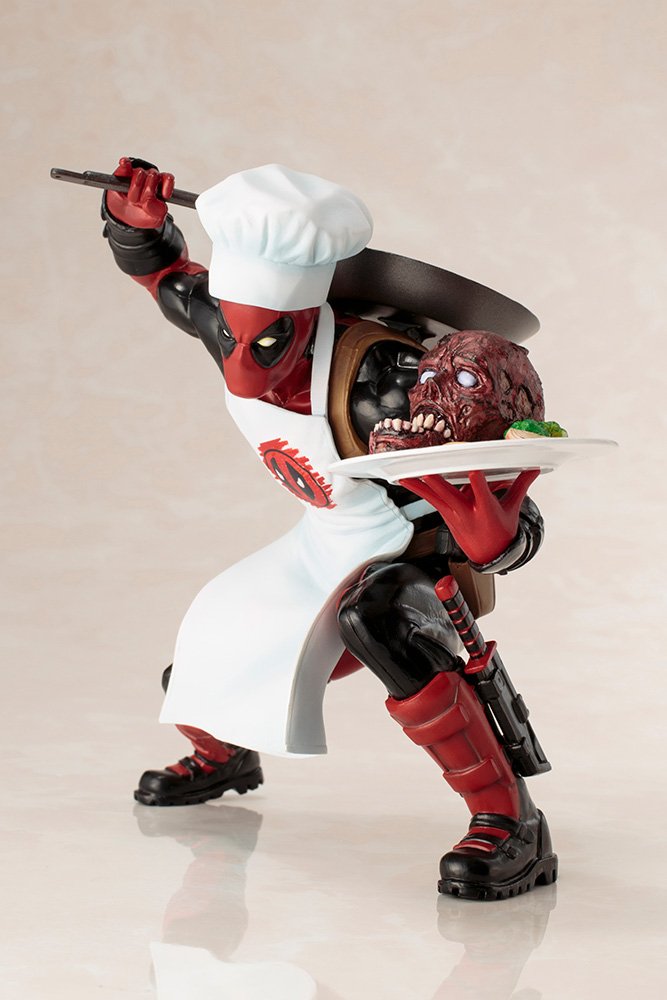 【値下げ中】ARTFX+ クッキング デッドプール 1/10 Amazon.co.jp: ARTFX+ MARVEL UNIVERSE クッキング デッドプール 1/10