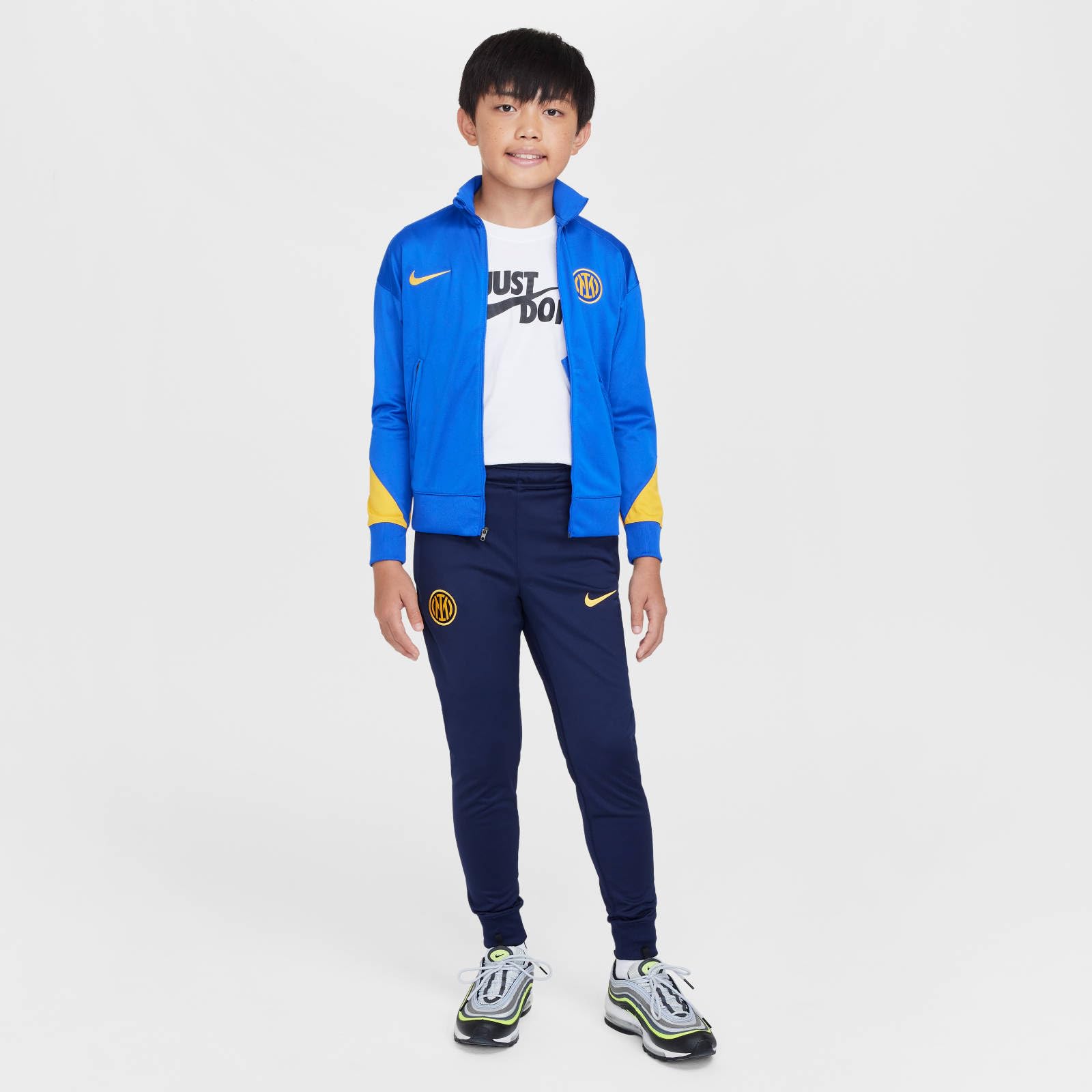 NIKE Inter Mailand Strike Third Nike Dri-fit Fußball-trainingsanzug Aus Strickmaterial (Ältere Kinder) Tuta da calcio Unisex - Bambini e ragazzi (Pacco da 1)