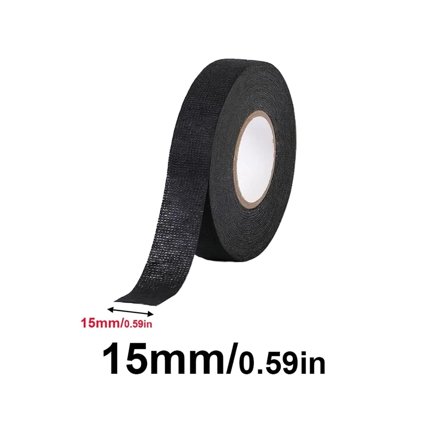 Electrical Tape Heat Resistant Harness Tape Adhesives Black Fabric