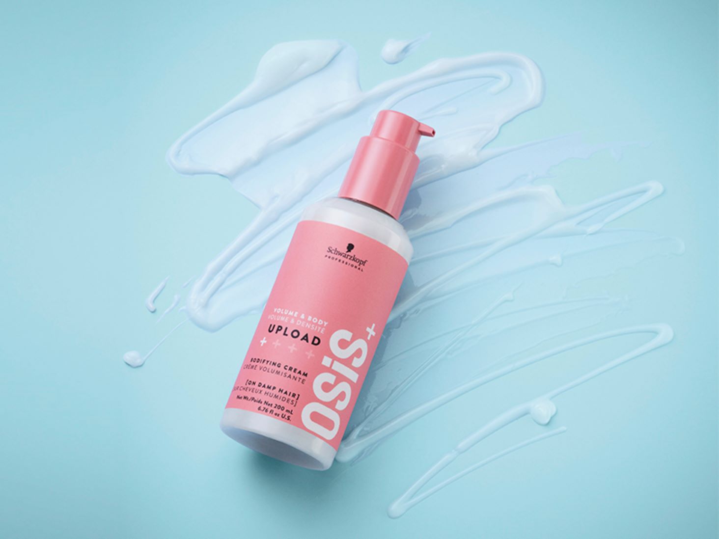 OSiS+ Upload Volume Cream - Lightweight Volumizing Treatment with Heat Protection