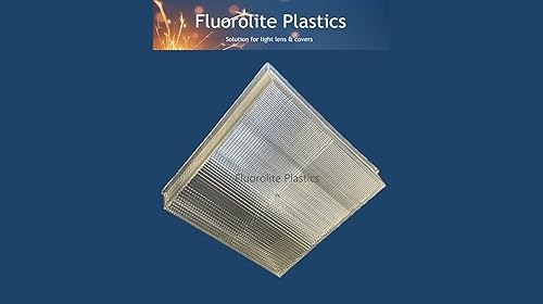 Miniatura 7 de FP FLUOROLITEPLASTICS WE'VE GOT YOU COVERED LexaLite - Cubierta de luz para exteriores, lente de luz de gasolinera, lente de caída para toldo,