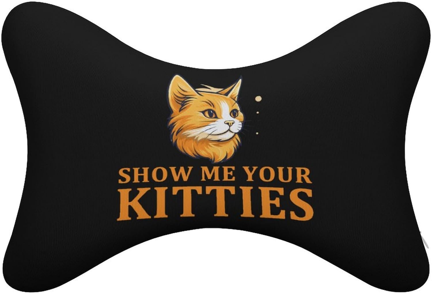Show Me Your Kittie's 2 Pack Car Neck Pillow Car Headrest Soft Car Pillow for Most Cars