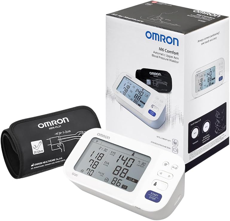 Omron M6 Comfort AFib HEM-7380-E Arm Gauge Blood Pressure Monitor 299911