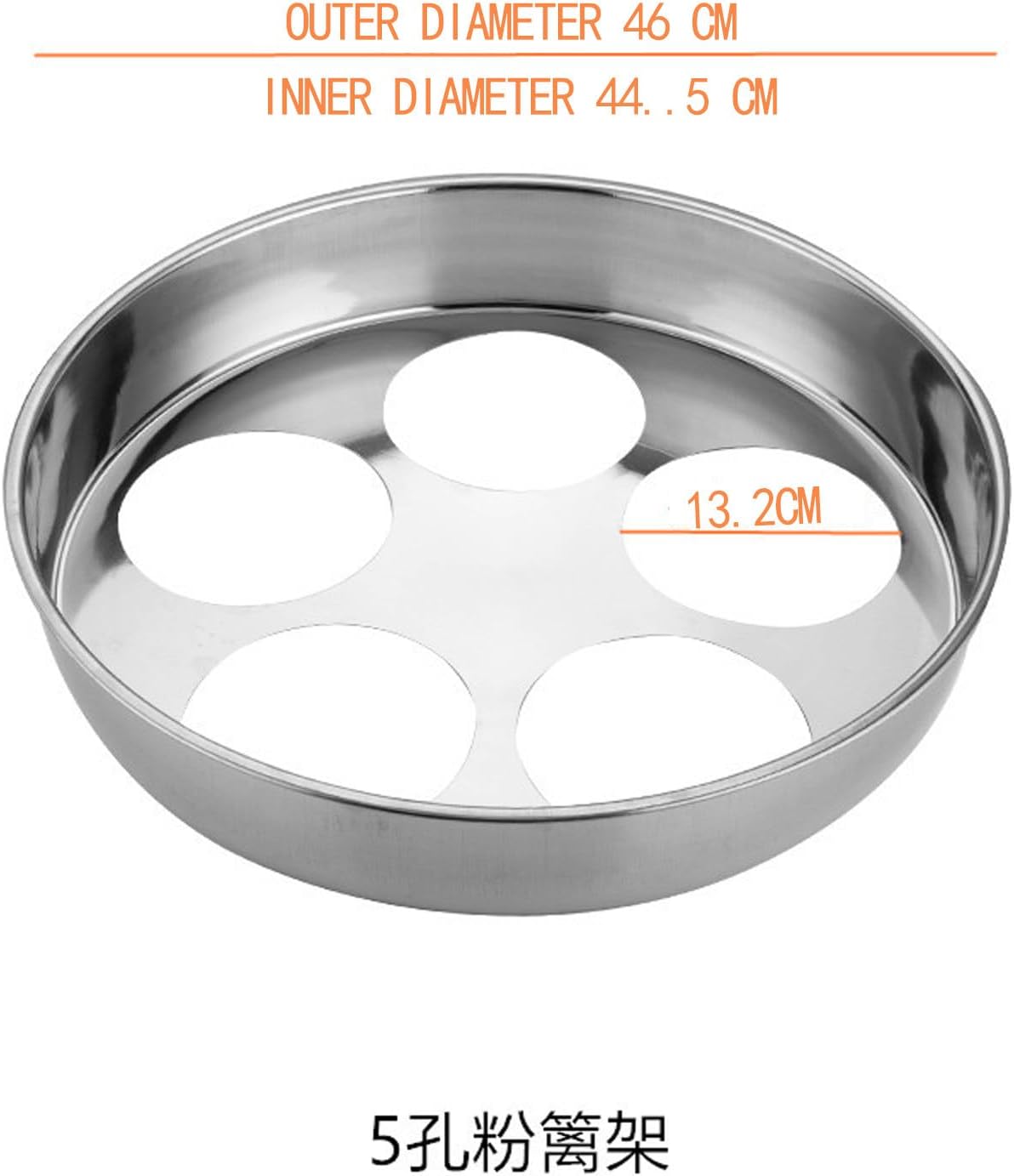 Stainless Steel Pasta Pot Set with Strainer - Commercial Grade 3/4/5 Hole Pasta Cooker with Lid, Steamer & Stock Pot for Versatile Home Cooking