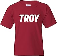 Vista 202 de NCAA Basic Block - Camiseta juvenil de color del equipo, universidad San Diego State Aztecs Negro