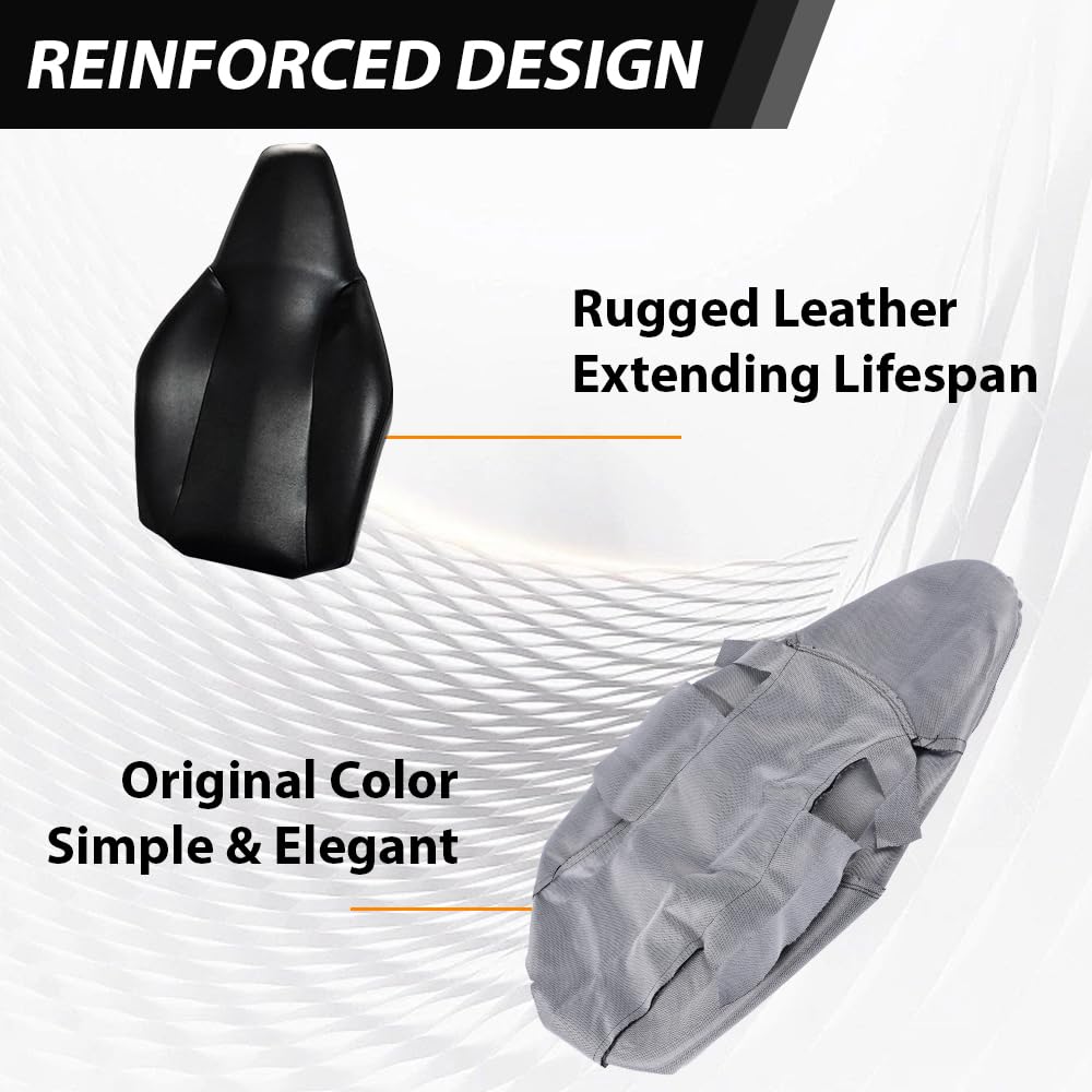 Polaris RZR 4 RZR 560 800 900 1000 Seat Cover Gray Black White Gray Seat Cover E - Foto 4