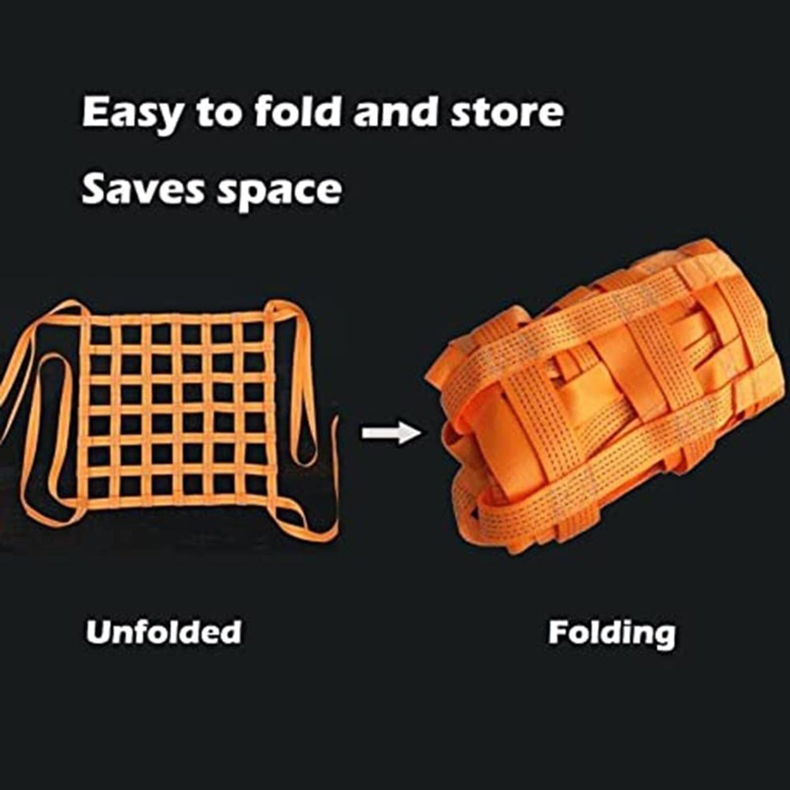 Polyesterlift. Netzgurte | Mehrere Größen laden 300 kg bis 3,5 t. Verwendungsszenario: Laden. Frachtlogistik(1 X 1M/Mesh 10cm/Load 1t)