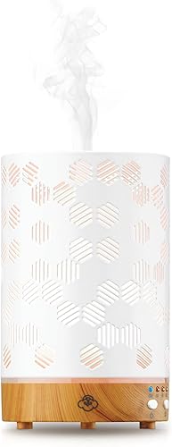 Serene House Difusor ultrasónico del aroma Scentilizer Honeycomb Light Wood