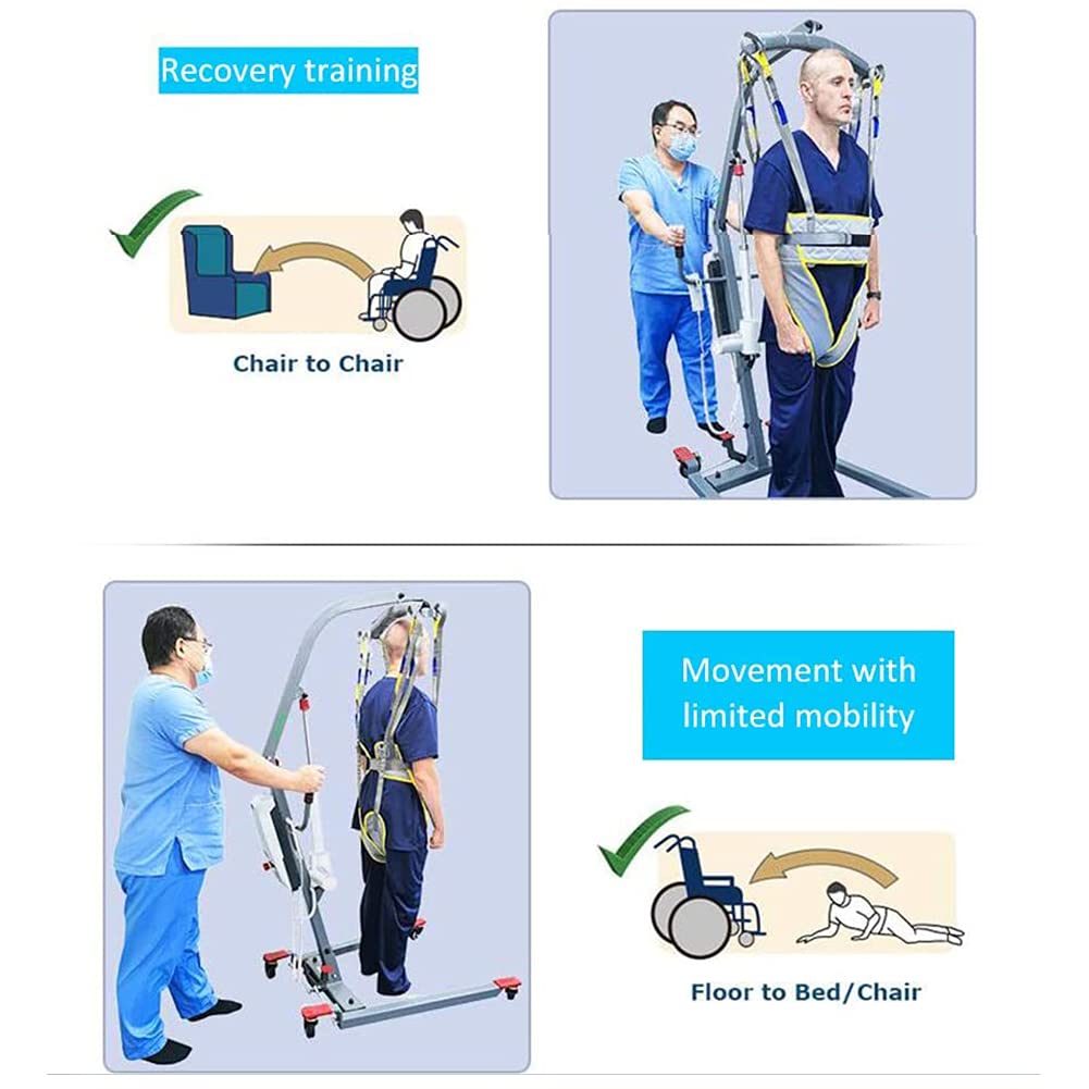Pas do podnoszenia pacjenta z oddychającą podszewką, pomoce do chodzenia na stojąco, pas do chodzenia, ćwiczebny pas do chodzenia, sprzęt do rehabilitacji, miękki