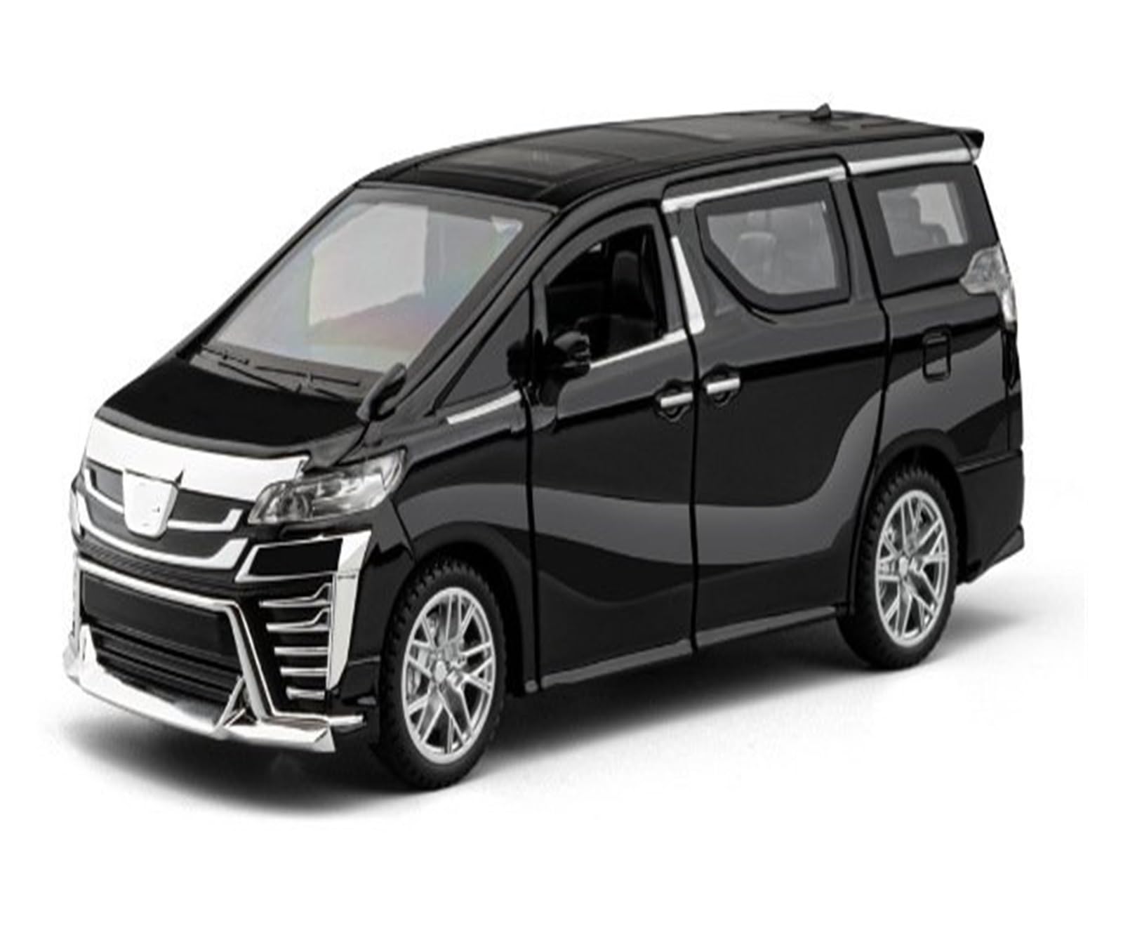 Btwodian Scale Model Car 1:32 For Toyota For Vellfire SUV Alloy Metal Diecast Model Car Collections Desk Decoration