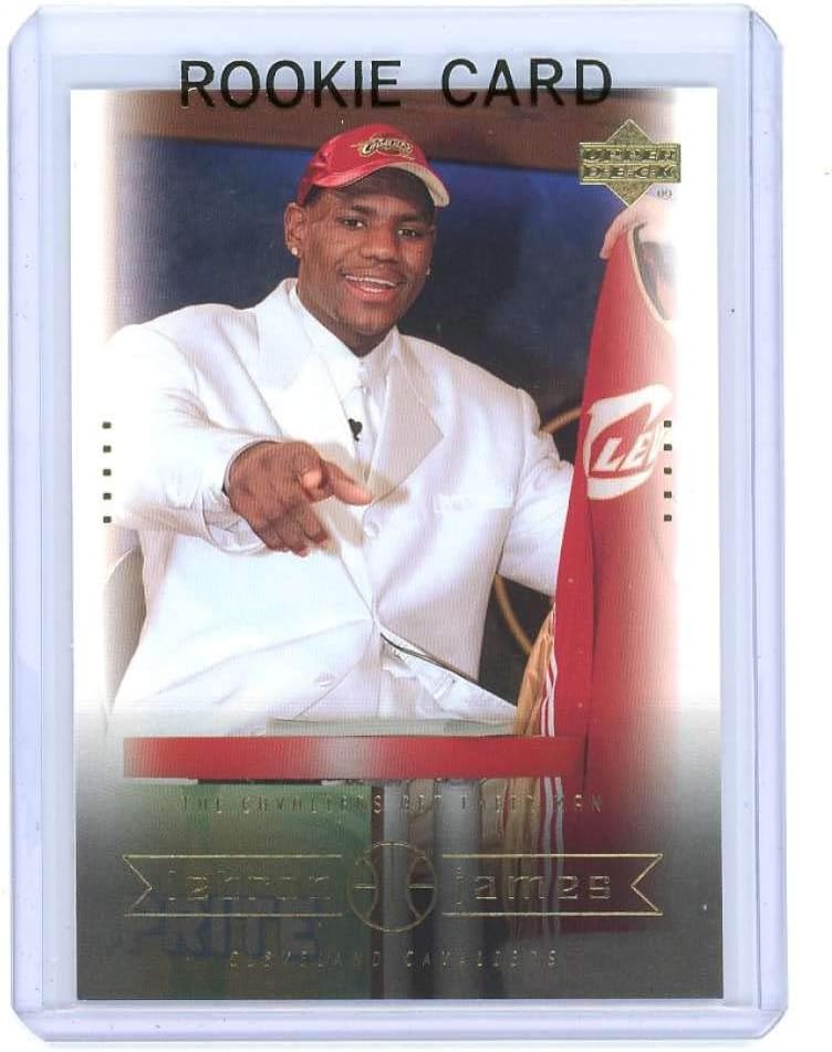 2003 Upper Deck #8 Cavaliers get their Man Lebron James Rookie Card - Mint Condition Ships in a Brand New Holder